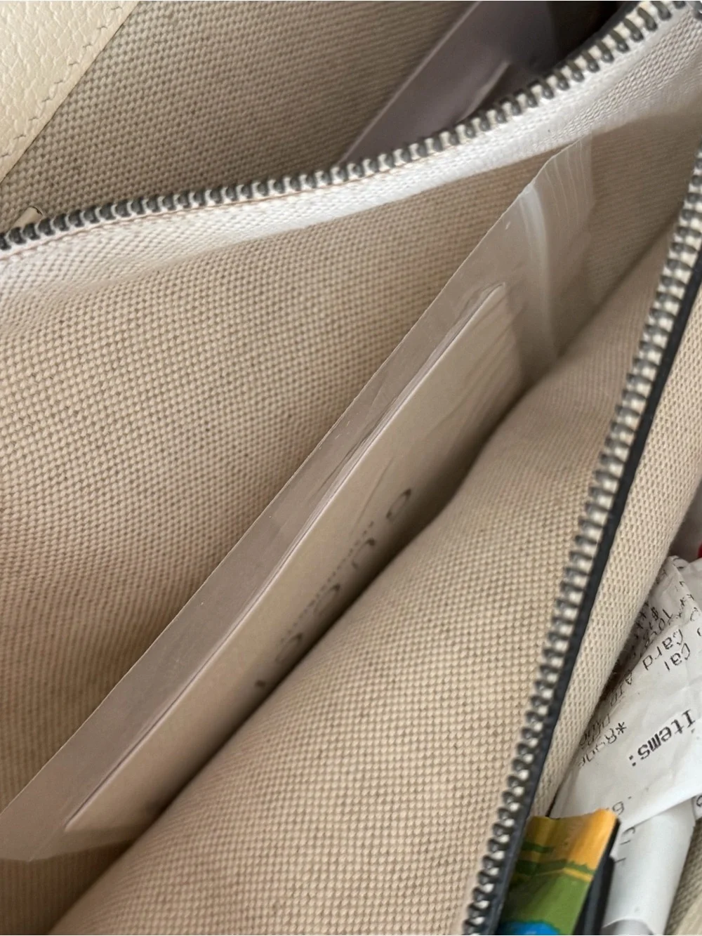 Gucci Cream Leather Shoulder Bag with Silver Chain - Picture 8 of 12